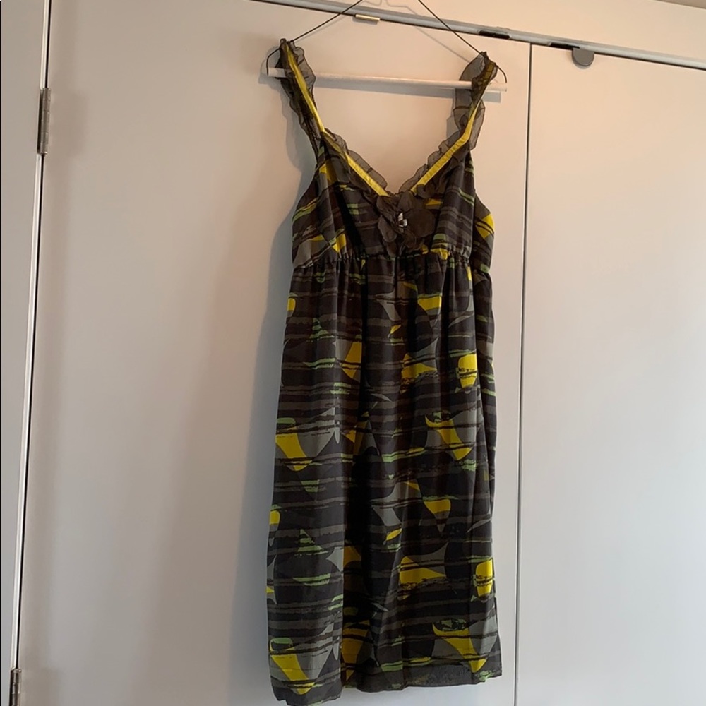 NEW! NEVER WORN! Hero & Leander Anthropologie Summer Dress Sz L